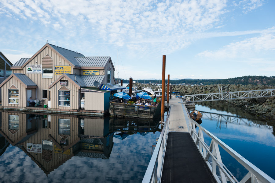 Interestingly, Dick&rsquo;s Fish and Chips here in Campbell River was the first seafood I was able to find on the bike tour thusfar! The restaurants on the Haida Gwaii, few as the were, were unable to serve local fish because of a lack of legal food inspection.