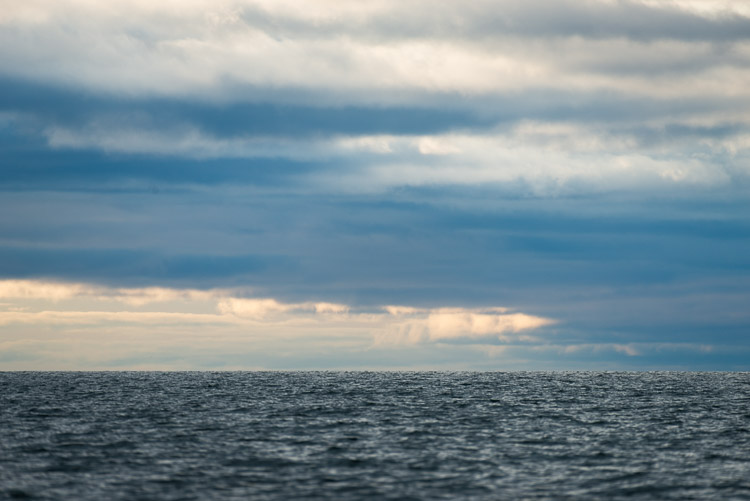 Moody weather on the horizon.