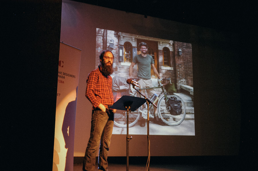 Update: Here&rsquo;s a photo of yours truly (David Quiring) presenting, taken by John Lyttle.