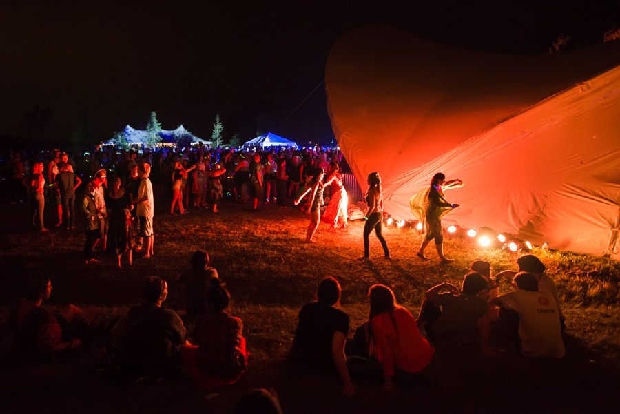 Dancing the evening away at Big Blue At Night.