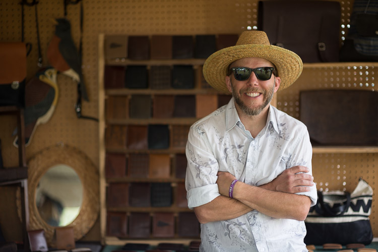 Marc Simard is one of the many talented creators that make up the Hand-Made Village. Using recycled, off-cut, and scrap materials (leather, wood, fabric&hellip;) he creates unique accessories and art, or as I see it: accessories that are art.